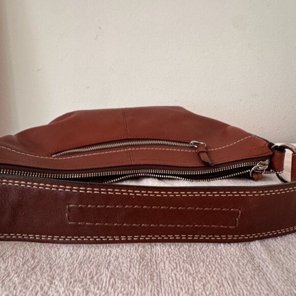Coach Brown Leather Shoulder Bag - Picture 11 of 14